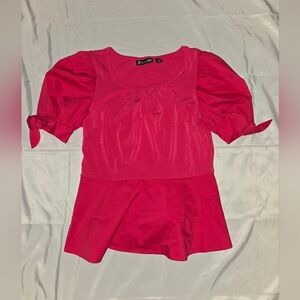 New York & Company 7th Avenue Women's Pink XS Blouse